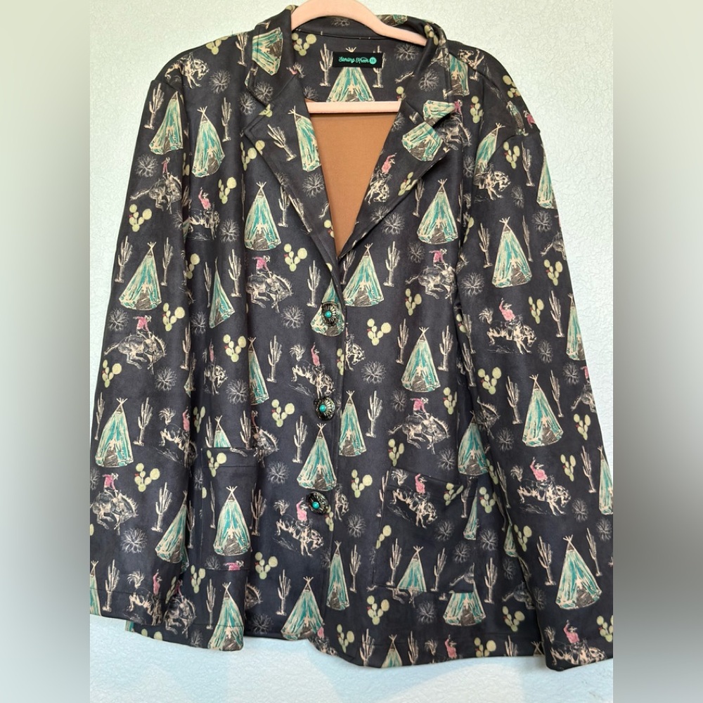 Western Themed Blazer